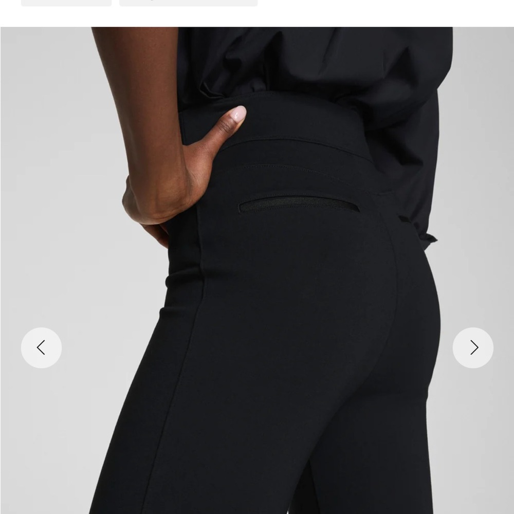 SPANX Black Flare Women's Pants - Picture 3 of 10